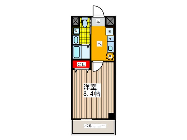 第10美和マンションの物件間取画像